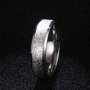 Women’s Stainless Steel Silver Ring Band Sz 8.5
